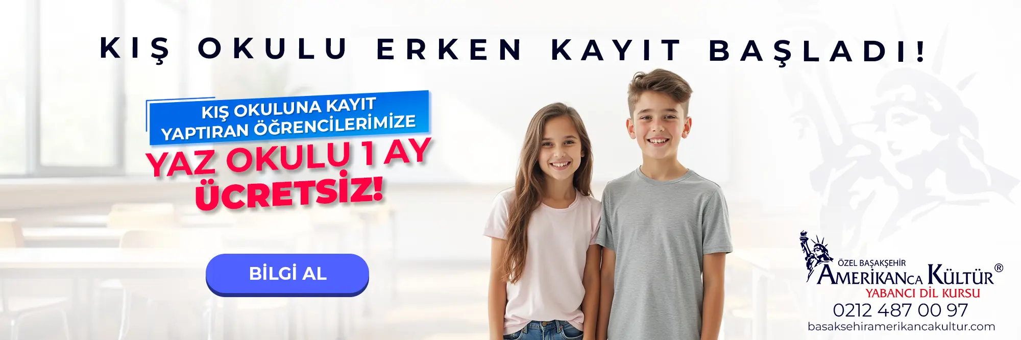 Kış Okulu Erken Kayıt Fırsatına Özel Hediye